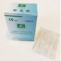 0,25 x 40 mm-s kínai ezüst steril egyszer használatos akupunktúrás tű